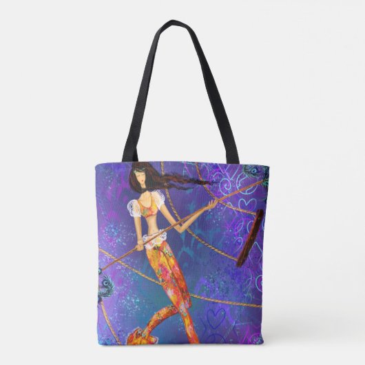 Rope Acrobat Canvas tas (Achterkant)