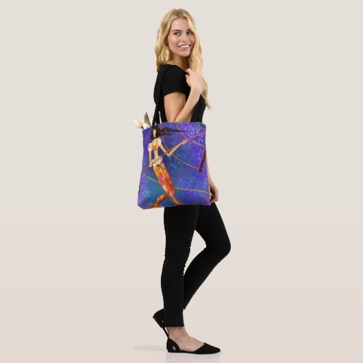 Rope Acrobat Canvas tas (Op model)