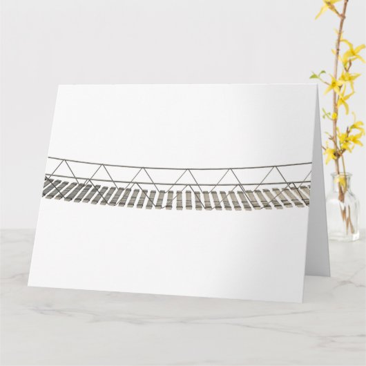 Rope Bridge Kaart (Gele Bloem)