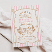 Rope Cowgirl Birthday Invitation Kaart