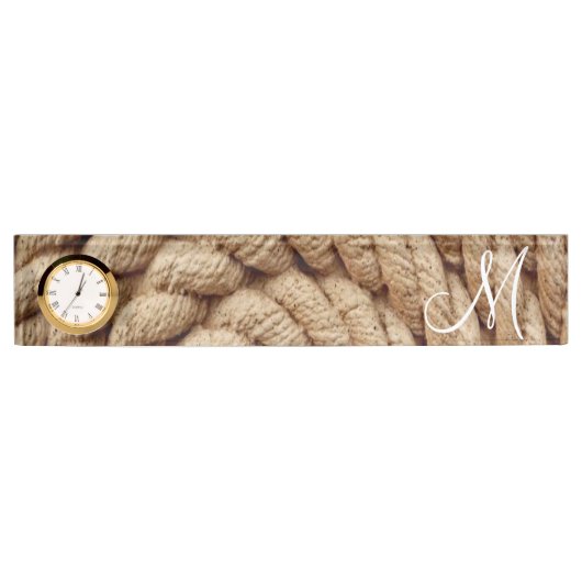 Rope Desk Naambordje (Voorkant)