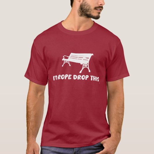 Rope Drop This Humor Theme Park Funny Saying T-shirt (Voorkant)