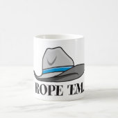 Rope-em-cowboy-uitrusting Koffiemok (Center)