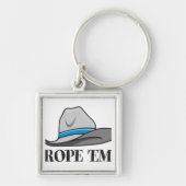 Rope-em-cowboy-uitrusting Sleutelhanger (Voorkant)