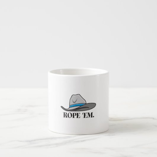 Rope 'Em Western Rodeo Espresso Kop (Voorkant)