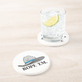 Rope 'Em Western Rodeo Zandsteen Onderzetter (Zijkant)