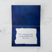 Rope "hope" text on blue kaart (Binnen)