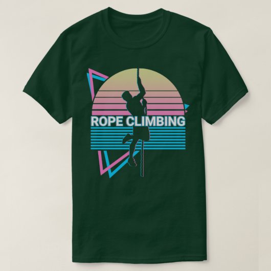 Rope-klimloopklimmer T-shirt (Design voorkant)