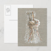 Rope Knot Briefkaart (Voorkant / Achterkant)