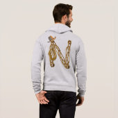 Rope Letter - N Hoodie (Achterkant volledig)