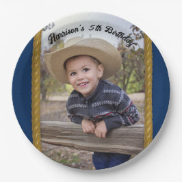 Rope Lijst Westerne stijl Papieren Bordje