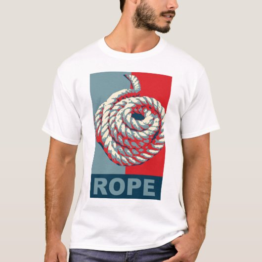 Rope - Obama "Hope" t-shirt (Voorkant)