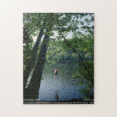 Rope Swing Puzzle, Connecticut River - Al Braden Legpuzzel (Verticaal)