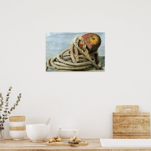 Roped en Rusty Poster (Keuken)