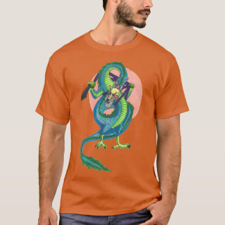 Ropedart Eastern Asian Dragon Gift Halloween Day T T-shirt