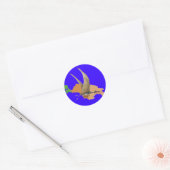 Ropen Ronde Sticker (Envelop)