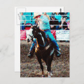 Roper op een Pinto Briefkaart (Voorkant / Achterkant)