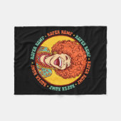 Roper Romp Groovy 70s Mrs Roper Three's Company Ca Fleece Deken (Voorkant (Horizontaal))