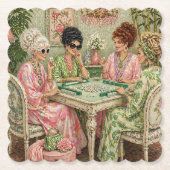 Roper Romp Mahjong Party Onderzetter (Voorkant)