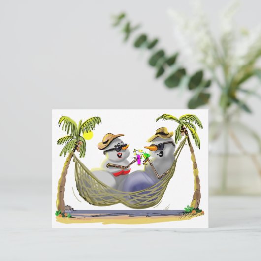 RoPiCaL sNoWcOuPLe Briefkaart (Staand voorkant)