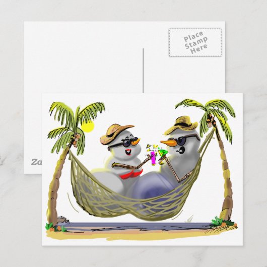 RoPiCaL sNoWcOuPLe Briefkaart (Voorkant / Achterkant)
