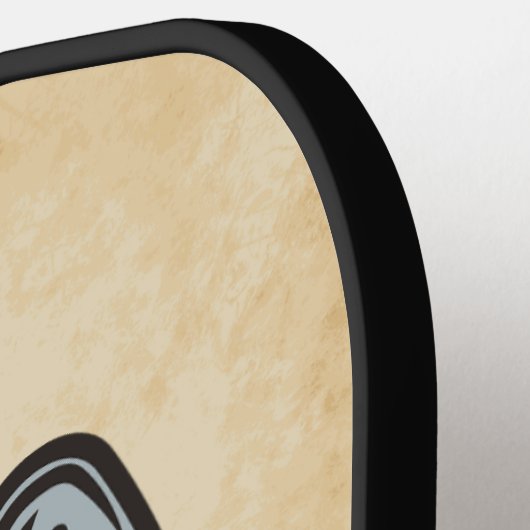 Roping Cowboy ADD NAAM Westerne Familie Paard Ranc Pickleball Paddle (Links Detail)