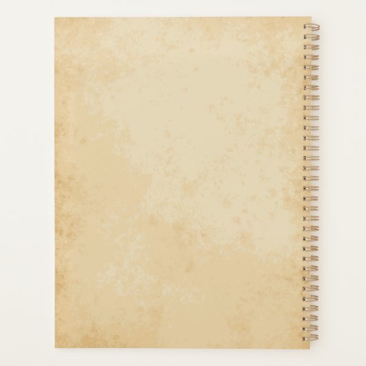 Roping Cowboy ADD NAAM Westerne Familie Paard Ranc Planner (Achterkant)