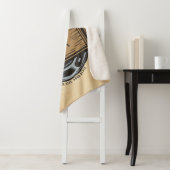 Roping Cowboy ADD NAAM Westerne Familie Paard Ranc Sherpa Deken (In situ)