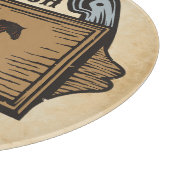 Roping Cowboy ADD NAAM Westerne Familie Paard Ranc Snijplank (Hoek)