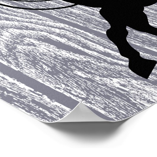 Roping Cowboy Poster (Hoek)