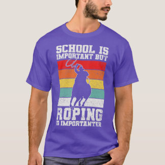 Roping Cowboy Rodeo T-shirt