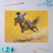 Roping Cowboy Tissue/Decoupage Papier (Craft)