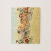 Roping Horses van Maynard Dixon Legpuzzel (Verticaal)
