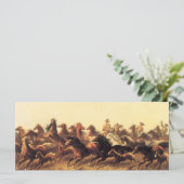 Roping Wild Horses door James Walker (Staand voorkant)