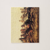 Roping Wild Horses door James Walker Legpuzzel (Verticaal)