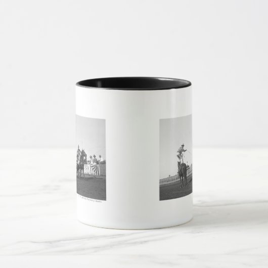 Ropingpaard Mok (Midden)