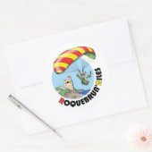 Roquebrun'Ailes-logo Ronde Sticker (Envelop)