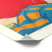 Roquebrune-Cap-Martin Cote d'Azur France PLM Poster (Hoek)