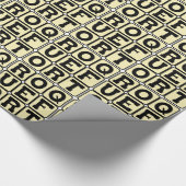 Roquefort, Franse Blauwe Kaas Cadeaupapier (Hoek)