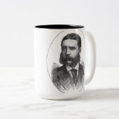 Rorke's drijvende Mok: Bromhead Edition Tweekleurige Koffiemok (Voorkant rechts)