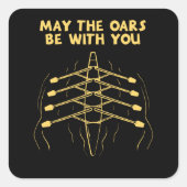 Roroeisport Vierkante Sticker (Voorkant)