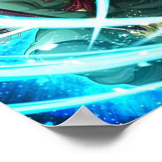 Roronoa Zoro één stuk Poster (Hoek)