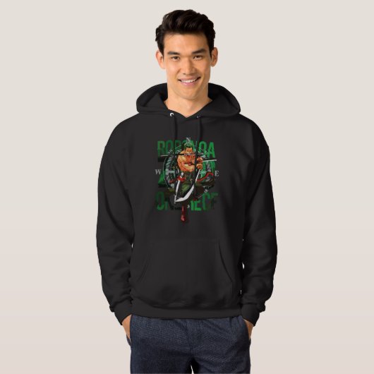 Roronoa Zoro One Piece Hoodie (Voorkant volledig)