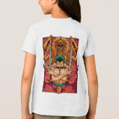 Roronoa Zoro One Piece Tri-Blend Shirt (Achterkant)