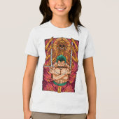 Roronoa Zoro One Piece Tri-Blend Shirt (Voorkant)