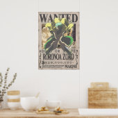 Roronoa Zoro Poster (Keuken)