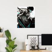 RORONOA ZORRO ARTWORK ONTWORPEN MERCH POSTER (Thuiskantoor)