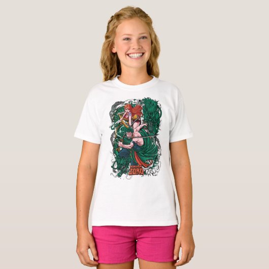 Roronoa Zorro One Piece T-shirt (Voorkant volledig)