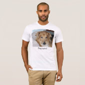 RORR "Uw hond" Unisex-Shirten, lichte kleuren T-shirt (Voorkant volledig)
