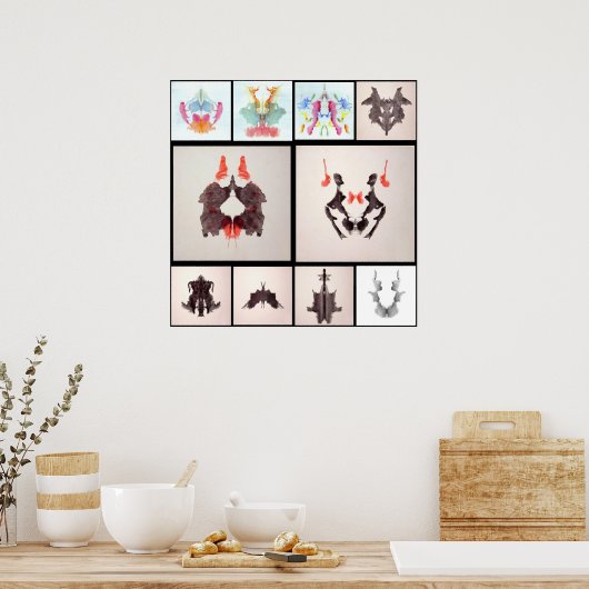 Rors al Coll. Vier Poster (Keuken)